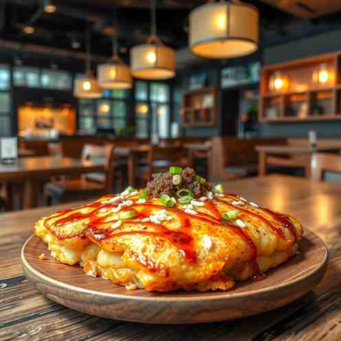 Fluffy Okonomiyaki - Japanese Meal Prep